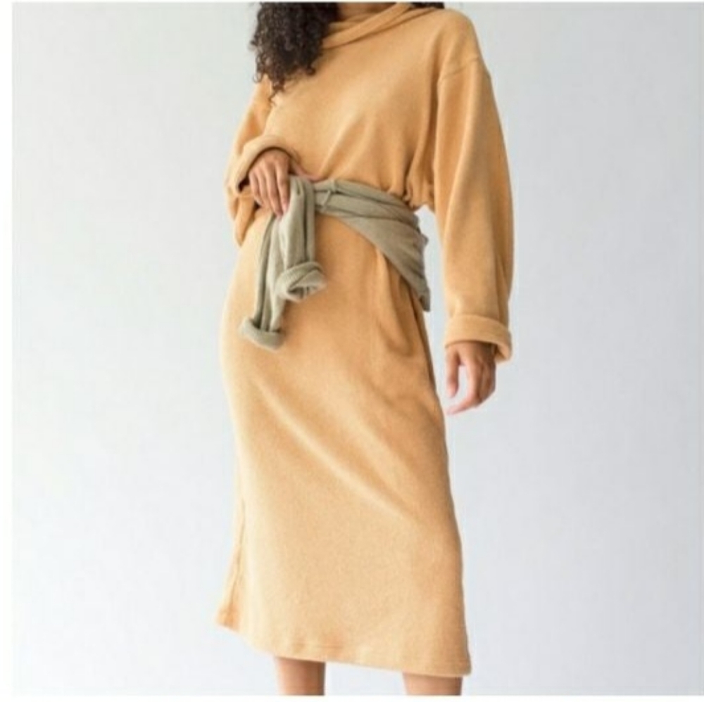 Free People Beach Turtleneck Pocket Dress
